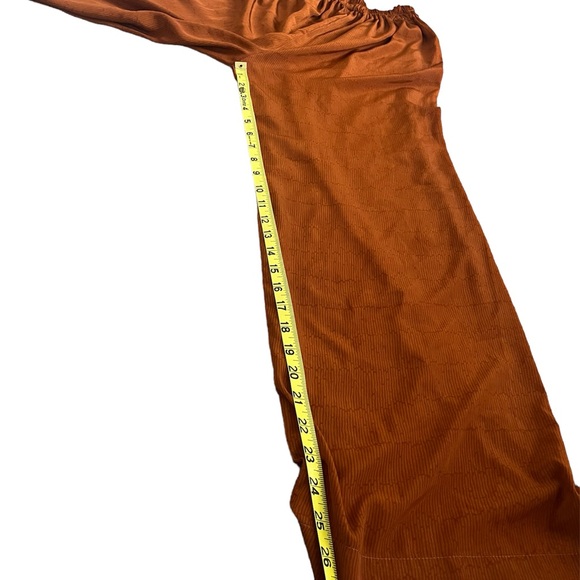 Flowy orange trousers - Picture 5 of 6